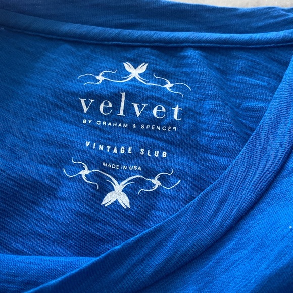 Velvet Long Sleeve T-Shirt - Picture 2 of 4
